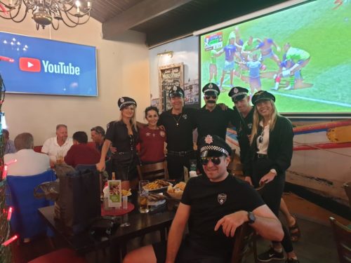 Packed floor at Vasco Da Gama Taverna during Cape Town 7's weekend