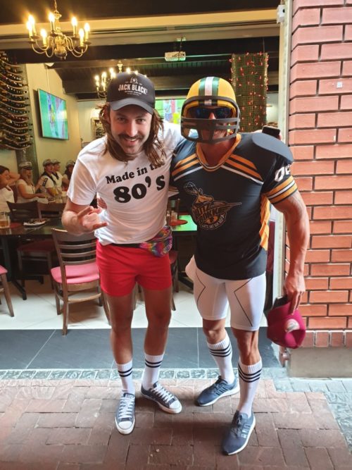 Cape Town 7's revellers filling Vasco Da Gama Taverna before kickoff